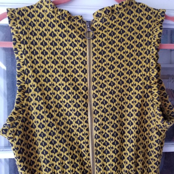 SOLD Retro Sleeveless Dress - Picture 3 of 4